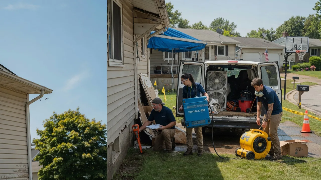 Ceiling Leak Cleanup in Benton, IA near me