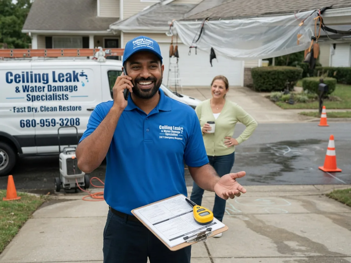 Ceiling Leak Cleanup Benton, IA FAQs